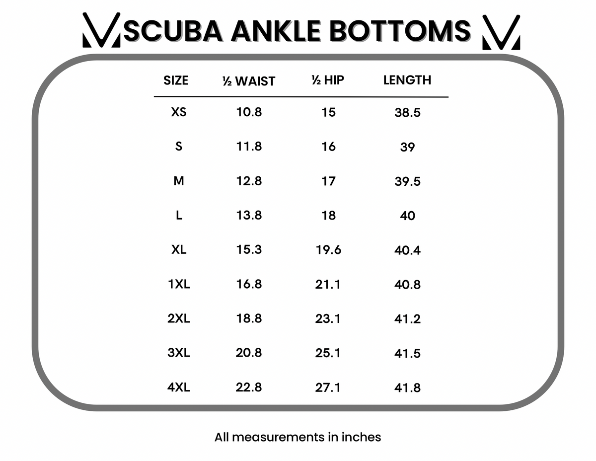 Scuba Ankle Bottoms *Online Exclusive