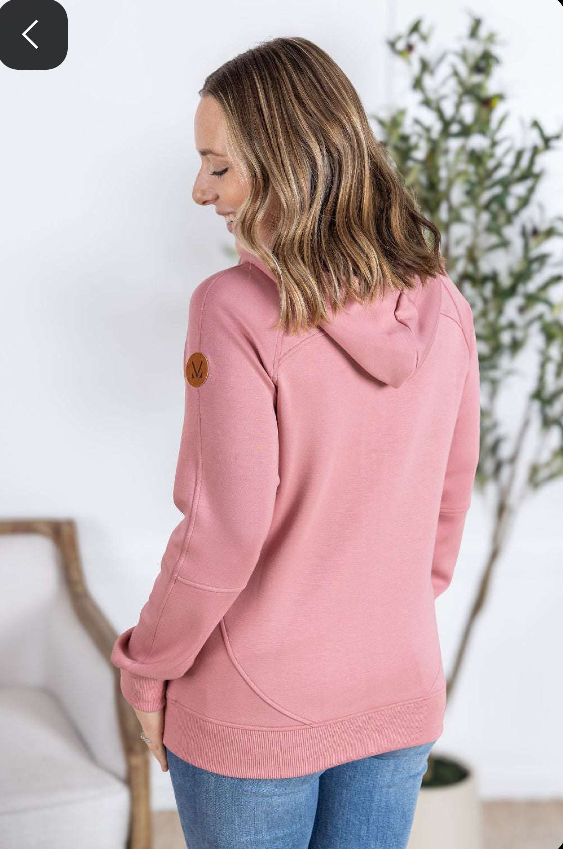 Rose Scuba Zip Up