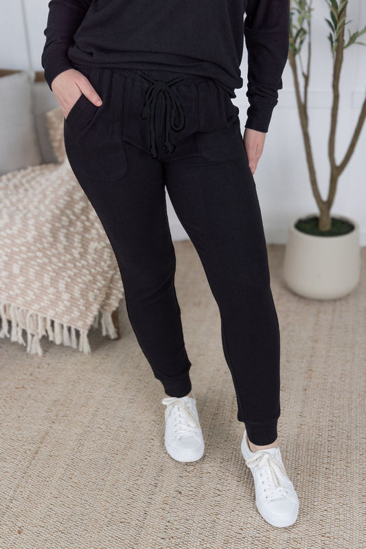 Corrine Ribbed Joggers