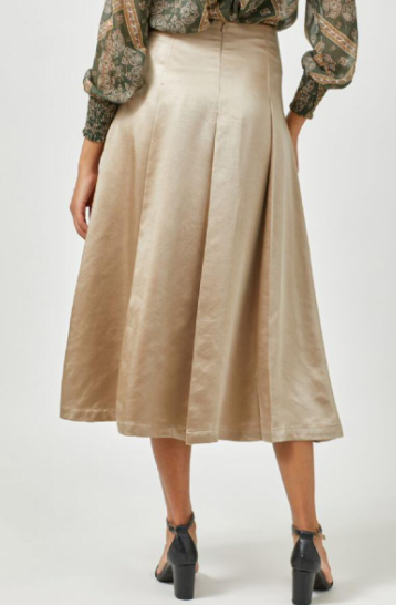 Paneled Slip Skirt