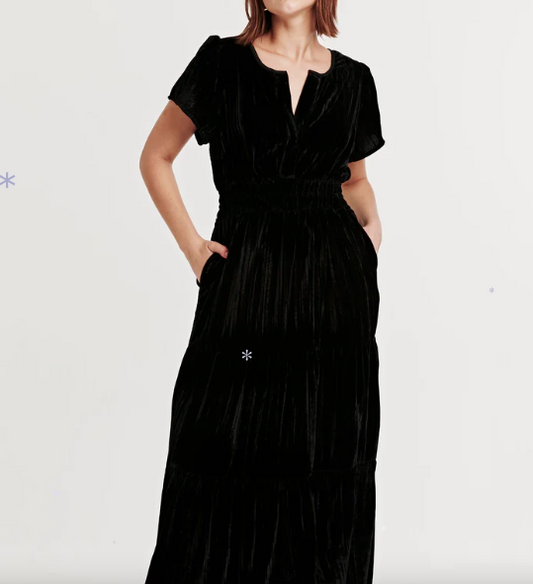 Reese Long Black Dress