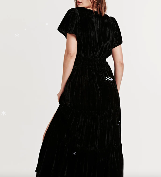 Reese Long Black Dress