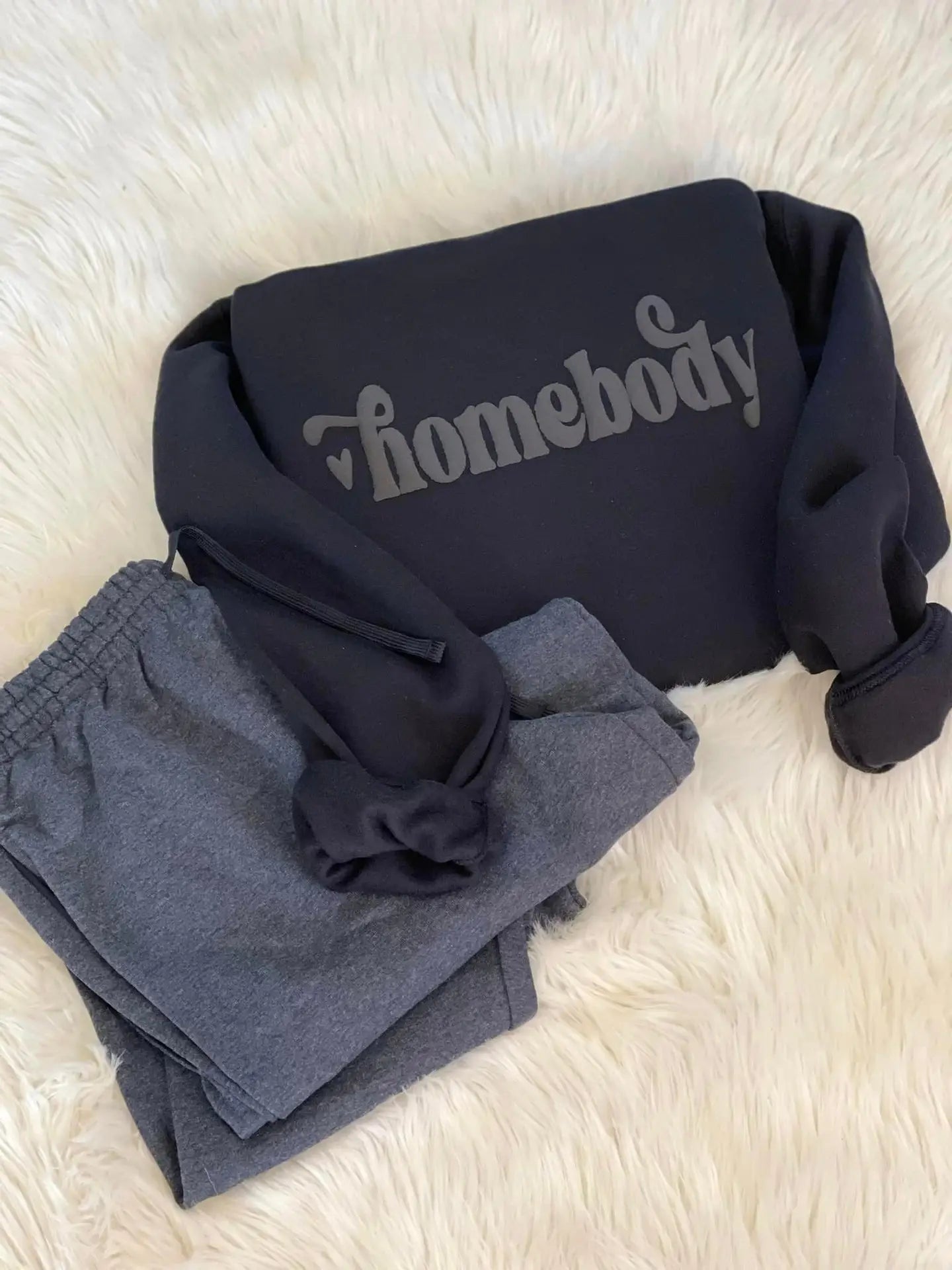 Homebody Crew Neck Pullover Sweatshirt